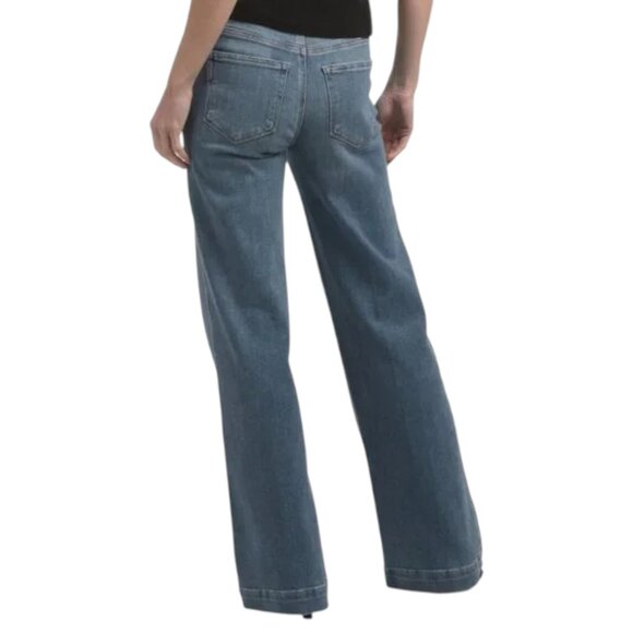 PAIGE Mana Leenah Slim Wide Leg Jeans - Picture 2 of 2
